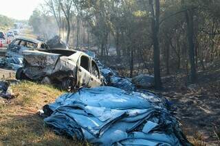 Em quatro dias, acidentes em rodovias matam 15 em MS