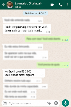 Portugu&ecirc;s &eacute; condenado ap&oacute;s amea&ccedil;ar ex e falar em &ldquo;matar todo mundo&rdquo;