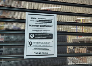 Fechamento de lojas das Casas Bahia deixa 130 sem emprego no Estado
