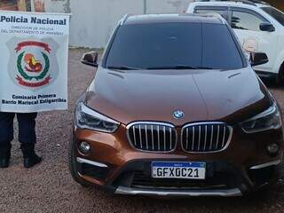 Apontado como l&iacute;der de fac&ccedil;&atilde;o &eacute; preso com BMW blindada na fronteira