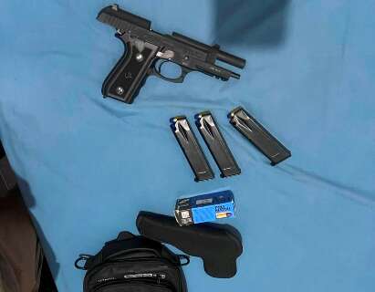 Enteado de empres&aacute;rio alvo de opera&ccedil;&atilde;o &eacute; preso com pistola e 36 muni&ccedil;&otilde;es