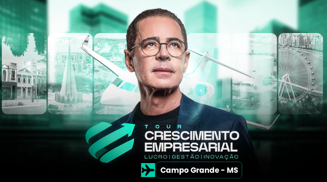 Paulo Vieira traz a Capital tour voltada ao crescimento empresarial
