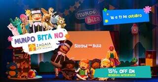 Outubro ter&aacute; Mundo Bita e programa&ccedil;&atilde;o especial para crian&ccedil;as em Bonito