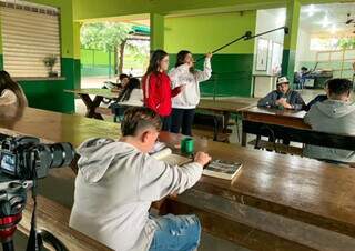 Alunos de Ivinhema levam bullying para Festival Internacional de Curtas