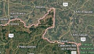 Governo licita rodovia no norte de MS por R$ 96,5 milhões Governo licita rodovia no norte de MS por R$ 96,5 milhões