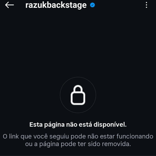 Justiça manda derrubar perfis de Razuk com mais de 1,1 milhão de seguidores Justiça manda derrubar perfis de Razuk com mais de 1,1 milhão de seguidores