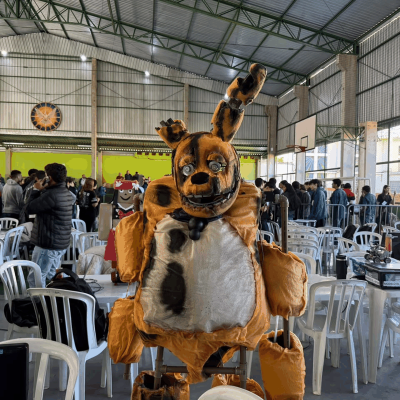 Estudantes colocam rob&ocirc;s para dan&ccedil;ar e tocar Trem do Pantanal 