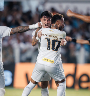 Com passe de Neymar, Santos busca empate contra o Mirassol