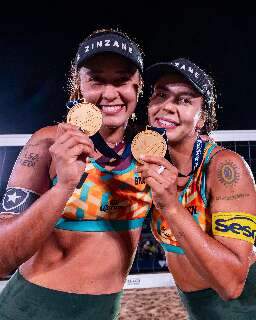 Atleta de Ivinhema &eacute; campe&atilde; de etapa do Circuito Mundial de v&ocirc;lei