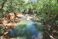 Pouca chuva faz pedras aparecerem e &aacute;gua sumir em trecho do Segredo