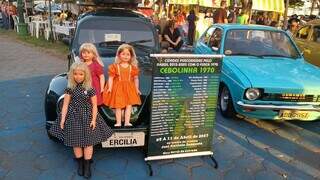 Paixão de Ercília é o Fusca verde "Cebolinha" e a coleção de bonecas Paixão de Ercília é o Fusca verde "Cebolinha" e a coleção de bonecas