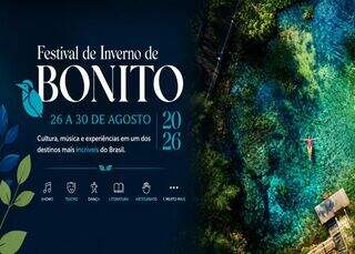 Festival de Inverno une cultura e natureza em Bonito