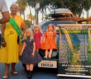 Paixão de Ercília é o Fusca verde "Cebolinha" e a coleção de bonecas Paixão de Ercília é o Fusca verde "Cebolinha" e a coleção de bonecas