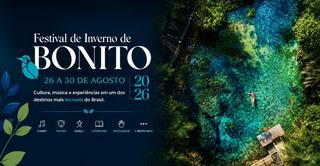 Festival de Inverno une cultura e natureza em Bonito Festival de Inverno une cultura e natureza em Bonito
