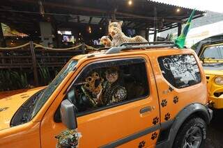 Mesmo sem desfile, jipes mant&ecirc;m celebra&ccedil;&atilde;o pelos 127 anos de Campo Grande