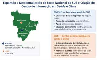 Campo Grande terá base regional da Força Nacional do SUS a partir de novembro Campo Grande terá base regional da Força Nacional do SUS a partir de novembro