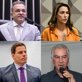Candidatos ao Senado estreiam na campanha de TV com o apoio dos padrinhos