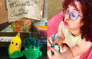 De milho a brócolis, amigurumi ajuda cozinheira a vencer depressão De milho a brócolis, amigurumi ajuda cozinheira a vencer depressão