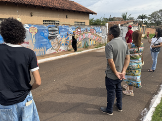 Rostos pintados nos muros ganham voz em vídeos lançados neste sábado Rostos pintados nos muros ganham voz em vídeos lançados neste sábado