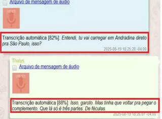 Áudios e mensagens ajudaram a PF a desvendar esquema milionário de tráfico Áudios e mensagens ajudaram a PF a desvendar esquema milionário de tráfico