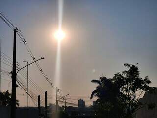 Calor de 40ºC marca sábado com alerta de tempestade no sul de MS Calor de 40ºC marca sábado com alerta de tempestade no sul de MS