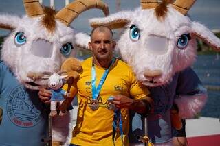 Fernando Rufino conquista 2 medalhas de prata no Mundial de Paracanoagem