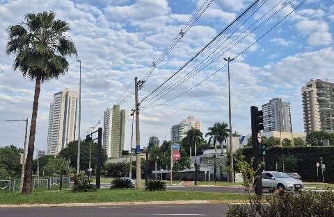 Domingo ser&aacute; de calor intenso, baixa umidade e risco de tempestades em MS