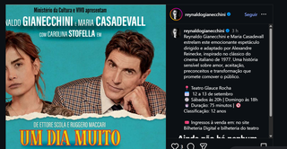 Reynaldo Gianecchini e Maria Casadevall trazem peça a Campo Grande Reynaldo Gianecchini e Maria Casadevall trazem peça a Campo Grande