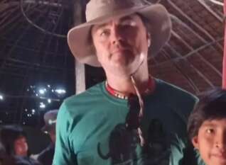 Leonardo DiCaprio visita MS e se hospeda em retiro famoso do Pantanal