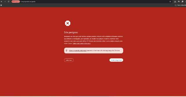 Site perigoso: alerta de seguran&ccedil;a aparece em p&aacute;gina da Prefeitura 