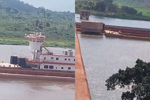 Marinha investiga choque de comboio contra prote&ccedil;&atilde;o de ponte em Corumb&aacute;