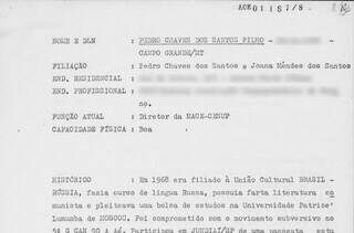 &ldquo;Era um idealista&rdquo;, rememora Pedro Chaves, alvo de plano secreto na Ditadura