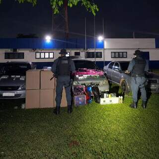 Canetas emagrecedoras e 60 mil cigarros s&atilde;o apreendidos em comboio na rodovia