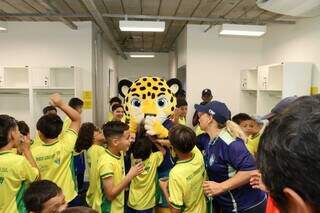 Com mensagem do presidente da FIFA, Centro de Desenvolvimento é entregue Com mensagem do presidente da FIFA, Centro de Desenvolvimento é entregue