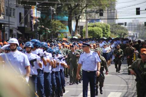Interdi&ccedil;&otilde;es para desfile de 7 de Setembro come&ccedil;am domingo no Centro da Capital