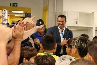 Com mensagem do presidente da FIFA, Centro de Desenvolvimento é entregue Com mensagem do presidente da FIFA, Centro de Desenvolvimento é entregue