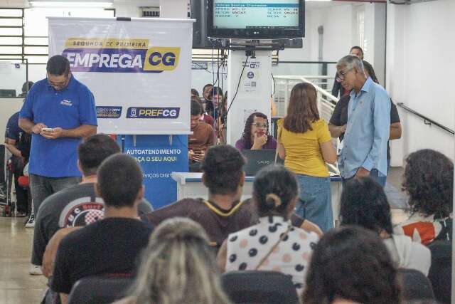 Sal&aacute;rios baixos explicam vagas abertas em Campo Grande para metade dos leitores