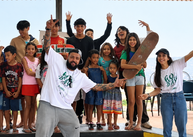 O que sobra para uns vira primeiro skate para crian&ccedil;as da Capital
