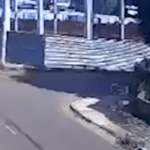 C&acirc;mera registra desabamento de obra que deixou dois mortos no Bairro Aero Rancho