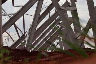 Veja como ficou a obra que desabou no Aero Rancho Veja como ficou a obra que desabou no Aero Rancho
