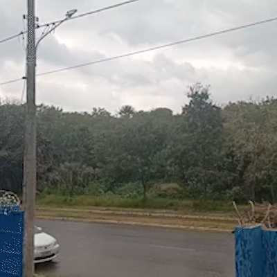 Manh&atilde; de s&aacute;bado come&ccedil;a com mudan&ccedil;a no tempo e registro de chuva na Capital