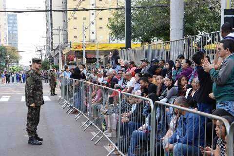 Prepara&ccedil;&atilde;o para o desfile de 7 de Setembro interdita Afonso Pena neste domingo