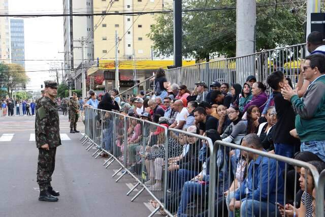 Prepara&ccedil;&atilde;o para o desfile de 7 de Setembro interdita Afonso Pena neste domingo
