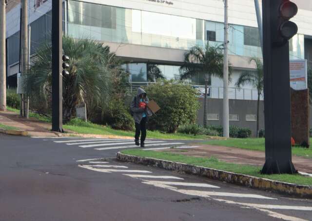 Capital tem sensa&ccedil;&atilde;o de 4&deg;C com avan&ccedil;o de frente fria