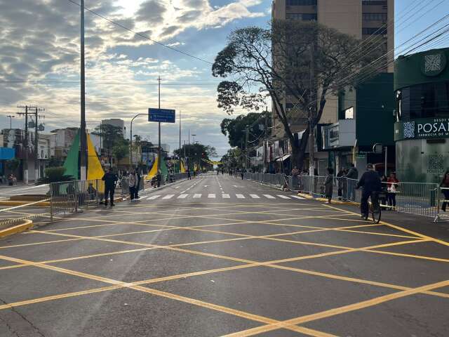 Dourados fecha &aacute;rea central para desfile da Independ&ecirc;ncia nesta segunda-feira