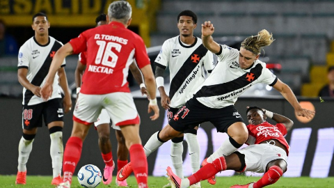 Vasco segura empate em Bogot&aacute; e deixa classifica&ccedil;&atilde;o para duelo de volta