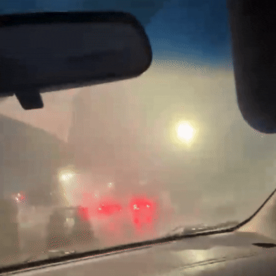 Granizo surpreende moradores durante tempestade em Campo Grande