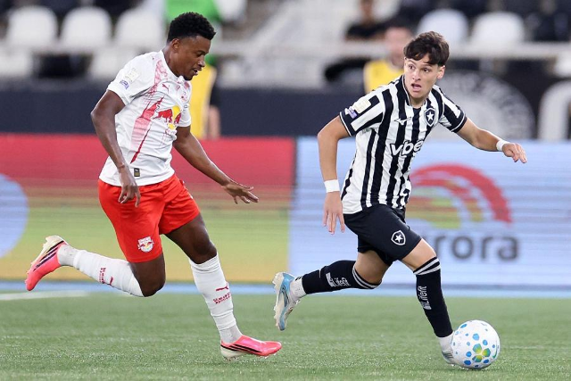 Botafogo s&oacute; empata com Bragantino e chega a seis jogos sem vencer