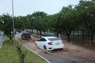 Campo Grande supera média de chuva para setembro em apenas 12 horas Campo Grande supera média de chuva para setembro em apenas 12 horas