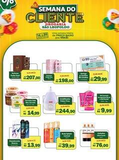 S&atilde;o Leopoldo celebra a Semana do Cliente com ofertas de at&eacute; 88% 
